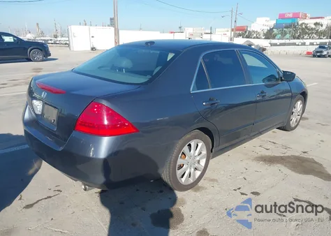 2006 Honda Accord 3.0 Ex из США, поврежденный, VIN 1HGCM668X6A051284